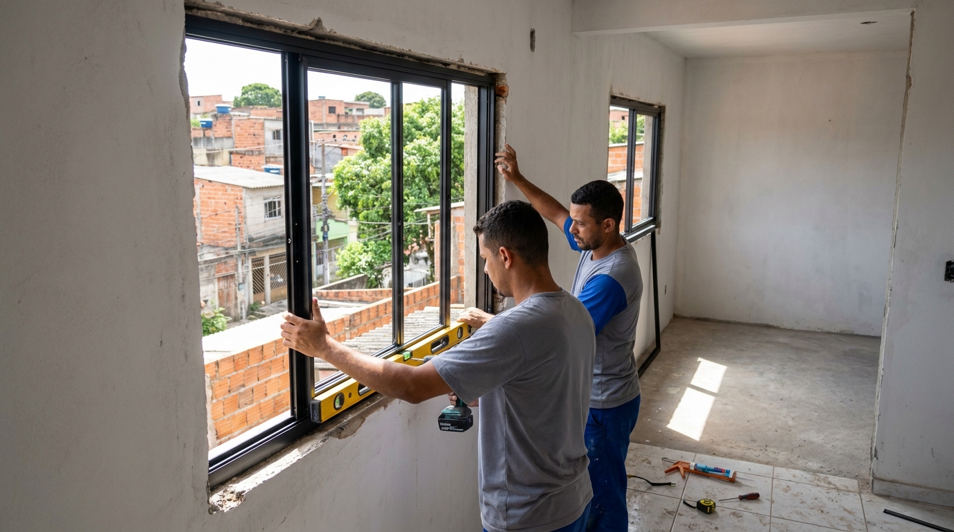 Produção de Portas e Janelas no Centro, Caxias do Sul‑RS